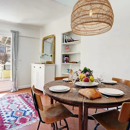L'abbaye - Sublime Duplex-terrace Renovated, 3 Bedrooms, A/c Apartament Nicea