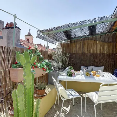 L'abbaye - Sublime Duplex-terrace Renovated, 3 Bedrooms, A/c Nicea