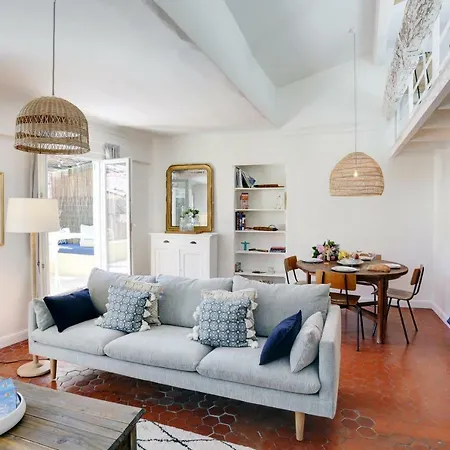 L'abbaye - Sublime Duplex-terrace Renovated, 3 Bedrooms, A/c Apartament *