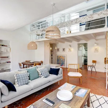 Apartament L'abbaye - Sublime Duplex-terrace Renovated, 3 Bedrooms, A/c